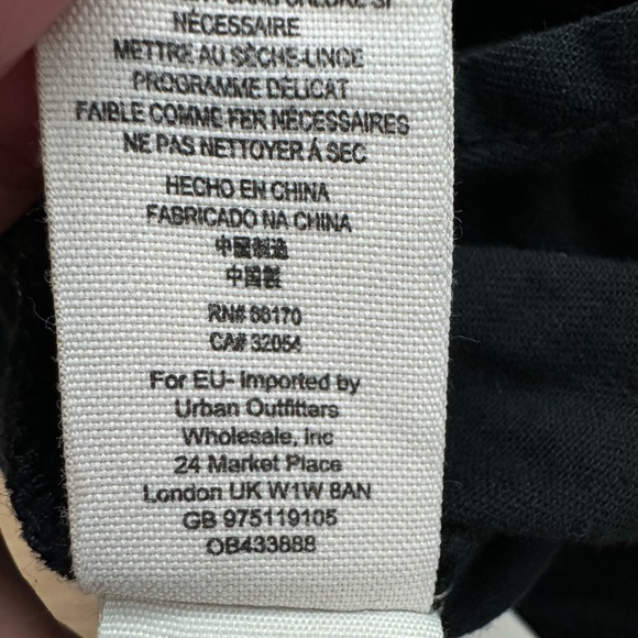 Free People Ziggy Denim Overalls Black Wide Leg Flared Jumpsuit Size 4 - Picture 11 of 12